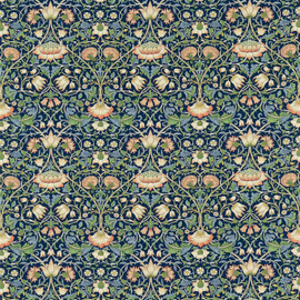 222521 Lodden Archive II Prints Indigo/Mineral Fabric by Morris & Co 222521 Lodden Archive II Prints Indigo/Mineral Fabric by Morris & Co