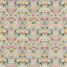 222525 Lodden Archive II Prints Blush/Woad Fabric by Morris & Co 222525 Lodden Archive II Prints Blush/Woad Fabric by Morris & Co
