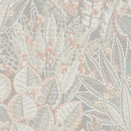 WH30143 Bohemian Floral Welcome Home Beige Wallpaper By Galerie