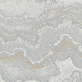 WH30177 Water Marble Welcome Home Silver Grey Wallpaper By Galerie