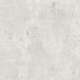 WH30184 Distressed Metallic Texture Welcome Home Silver Grey Wallpaper By Galerie