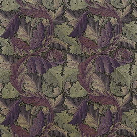 230271 Acanthus Tapestry Archive Weaves Grape/Heather Fabric by Morris & Co 230271 Acanthus Tapestry Archive Weaves Grape/Heather Fabric by Morris & Co