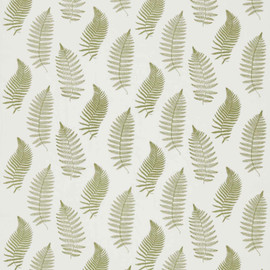 235608 Fern Embroidery Country Woodland Moss Fabric by Sanderson 235608 Fern Embroidery Country Woodland Moss Fabric by Sanderson