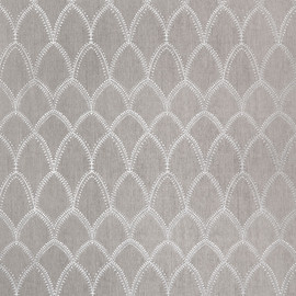 AF73012 Burmese Meridian Grey Fabric by Anna French