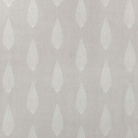 AW73008 Manor Embroidery Meridian Cream on Natural Fabric by Anna French