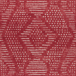 AF78715 Mali Palampore Red Fabric by Anna French
