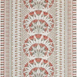 AF9628 Cairo Savoy Coral Fabric by Anna French