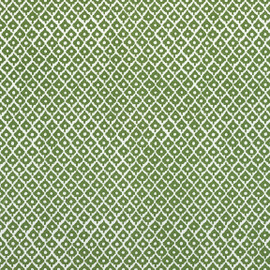 AF9629 Petit Arbre Savoy Green on White Fabric by Anna French