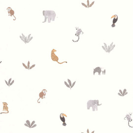 OUTD200771414 Companions Of The Jungle Once Upon A Time 2 Wallpaper by Casadeco