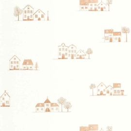 OUTD200848303 Walk In The Village Once Upon A Time 2 Wallpaper by Casadeco OUTD200848303 Walk In The Village Once Upon A Time 2 Wallpaper by Casadeco