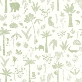 OUTD200767337 Poetic Jungle Once Upon A Time 2 Wallpaper by Casadeco