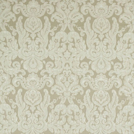 333110 Brocatello Damask Stone Fabric by Zoffany 333110 Brocatello Damask Stone Fabric by Zoffany