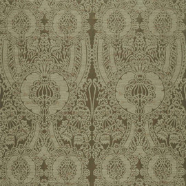 333107 Capodimonte Weave Damask Olivine Fabric by Zoffany 333107 Capodimonte Weave Damask Olivine Fabric by Zoffany