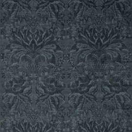 322688 Ducato Velvet Damask Reign Blue Fabric by Zoffany 322688 Ducato Velvet Damask Reign Blue Fabric by Zoffany