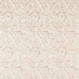 F1741/01 Acanthus Weave William Morris Weaves Blush Fabric by Clarke & Clarke