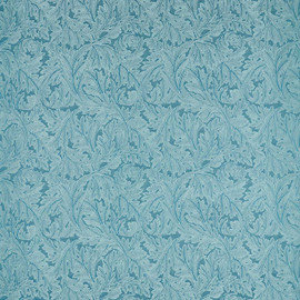 F1741/02 Acanthus Weave William Morris Weaves Denim Fabric by Clarke & Clarke F1741/02 Acanthus Weave William Morris Weaves Denim Fabric by Clarke & Clarke