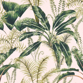 F1366/01 Majorelle Prince of Persia Blush Fabric by Clarke and Clarke F1366/01 Majorelle Prince of Persia Blush Fabric by Clarke and Clarke