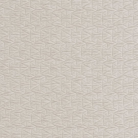 F1471/03 Quarzo Metalli Ivory Fabric by Clarke and Clarke
