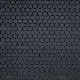 F1565/01 Hexa Illusion Espresso Fabric by Clarke and Clarke F1565/01 Hexa Illusion Espresso Fabric by Clarke and Clarke