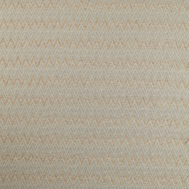 134607 Akari Weaves Oat and Slate Fabric by Harlequin