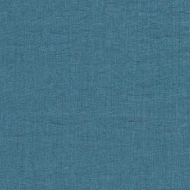 237055 Rue Linen Petrol Fabric by Sanderson 237055 Rue Linen Petrol Fabric by Sanderson