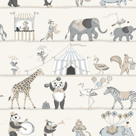 G56547 Just 4 Kids 2 Circus Wallpaper By Galerie
