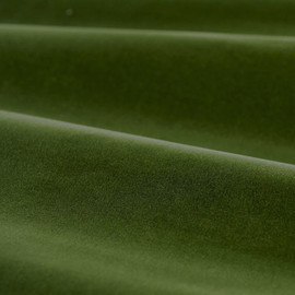 333506 Cotton Velvet Performance Luxury Plains Evergreen Fabric by Zoffany