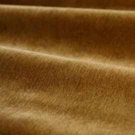 333443 Mohair Luxury Plains Amber Fabric by Zoffany