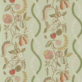 217507 Kitchen Garden Highgrove Olive & Russet Wallpaper by Sanderson 217507 Kitchen Garden Highgrove Olive & Russet Wallpaper by Sanderson