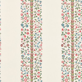 217485 Pergola Highgrove Rose Chintz Wallpaper by Sanderson