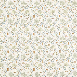 227317 Wildflower Meadow Highgrove Going Green Fabric by Sanderson
