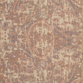 332804 Elswick Paisley Rare Textiles Sandstone Fabric by Zoffany