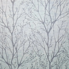 M1877 Lynford Trees Blue Wallpaper by Crown