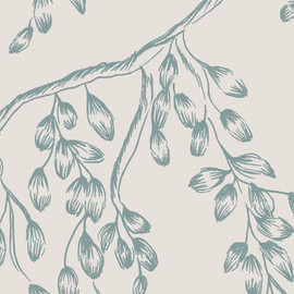 140334 Rainham Willow Wallpaper by Laura Ashley 140334 Rainham Willow Wallpaper by Laura Ashley