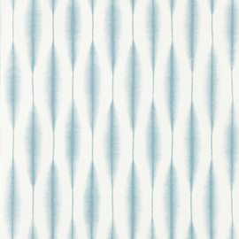 113272 Kasuri Oakham Coast blue Wallpaper by Scion