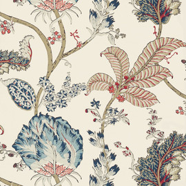 AT78742 Kalamkari Vine Palampore Wallpaper By Anna French