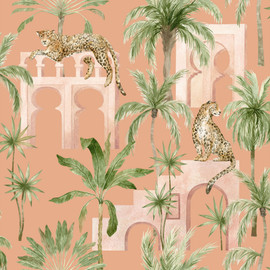 100376AH Leopard Arches by Wallpaper by Arthouse