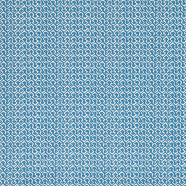 F1810/03 Kalpa Indira Cobalt Fabric by Clarke and Clarke
