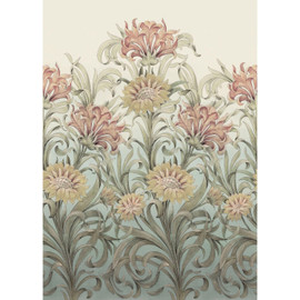 HETA201257204 The Flower Ballet Heritage Large Wallpanel by Casadeco