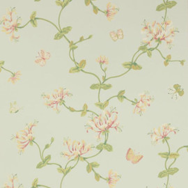 W7002/01 Honeysuckle Garden Jardine Florals Wallpaper by Colefax and Fowler W7002/01 Honeysuckle Garden Jardine Florals Wallpaper by Colefax and Fowler