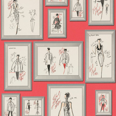 RECORD! A Karl Lagerfeld Fashion Drawing Sold at Palm Beach Modern Auctions  for $6,500 - The Hot Bid