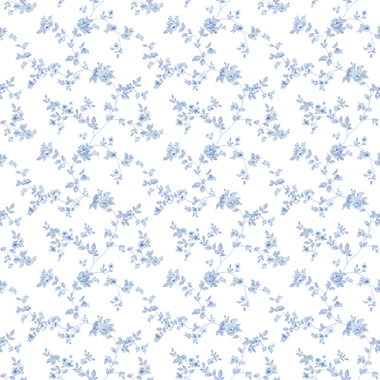 Galerie Small Prints Delicate Floral G56647 Blue Wallpaper  WallpaperSales