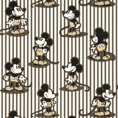 217272 Mickey Stripe Disney Home Wallpaper by Sanderson