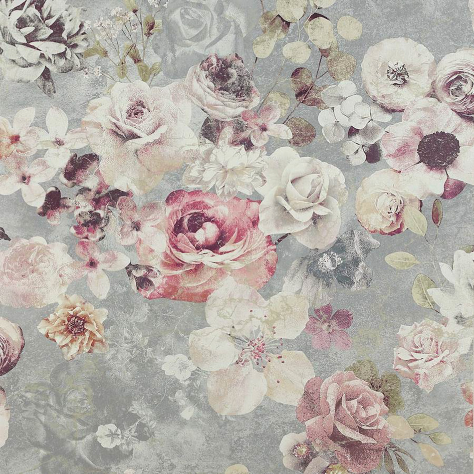 J8004-02 Marble Rose Atmosphere IV Wallpaper By Jane Churchill