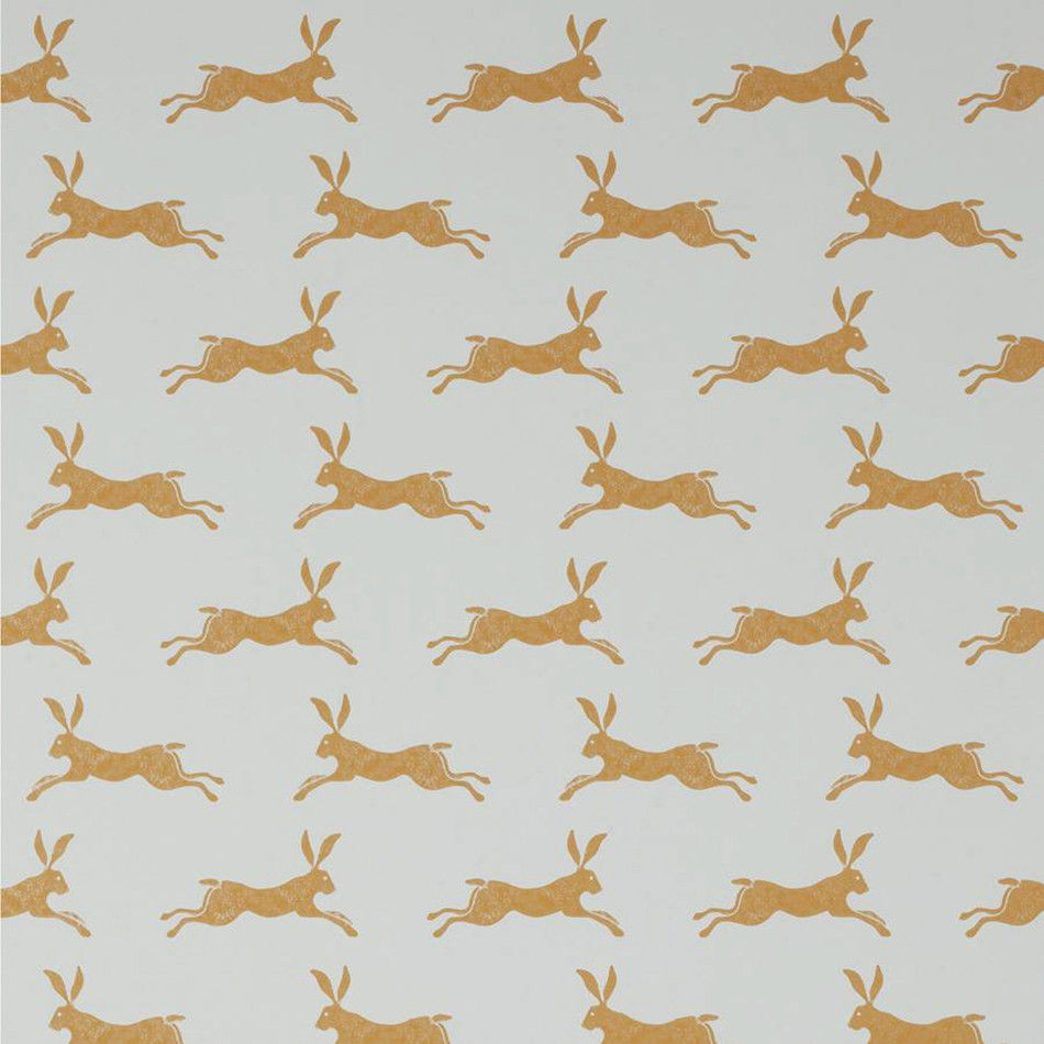 J135W-10 March Hare Rowan Wallpaper by Jane Churchill