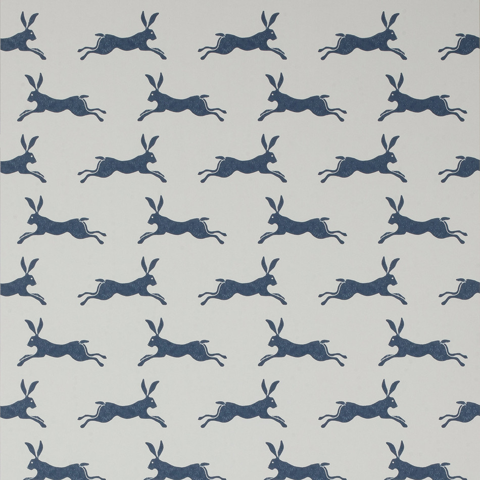 J135W-12 March Hare Brightwood Wallpaper by Jane Churchill