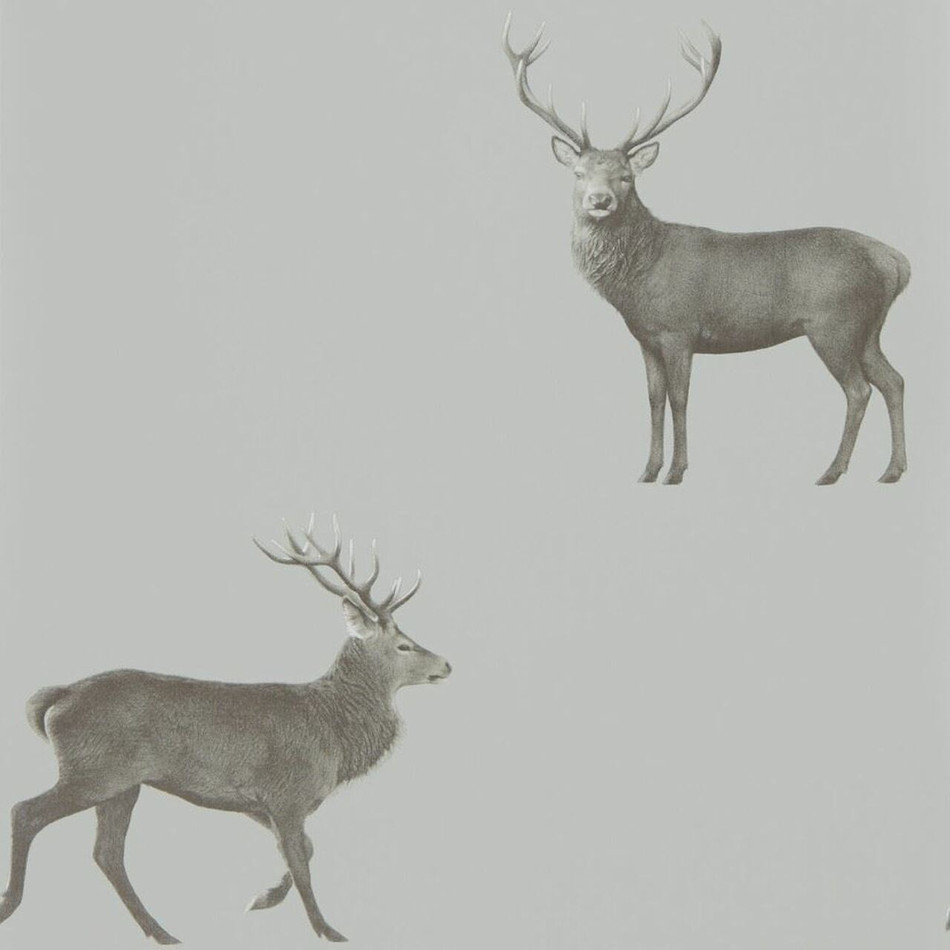 216619 Evesham Deer Elysian Wallpaper By Sanderson