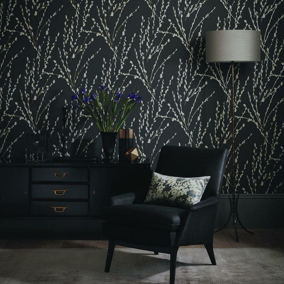 W406/04 Mikado Floris Wallpaper By Romo W406/04 Mikado Floris Wallpaper By Romo