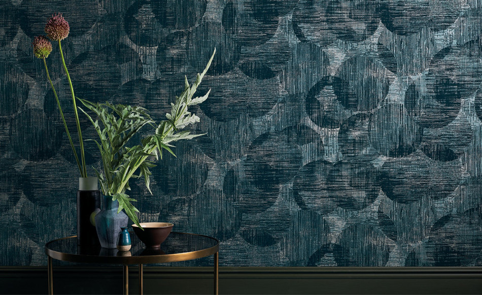 W932/02 Otoko Flock Zafaro Wallpaper By Black Edition