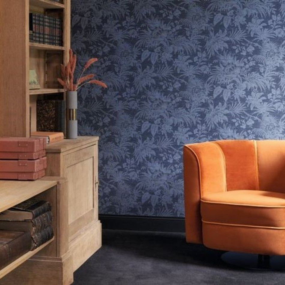 FOCL85781145 Fern Five O'Clock Wallpaper by Casadeco FOCL85781145 Fern Five O'Clock Wallpaper by Casadeco